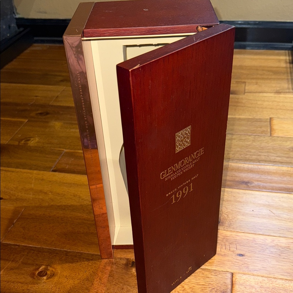 Glenmorangie 1991 Wooden Box